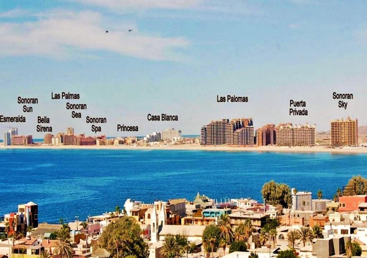 Right On The Beach! Rocky Point Condo Rental - 2 Bedroom Penthouse Beachfront Puerto Peñasco Exterior foto